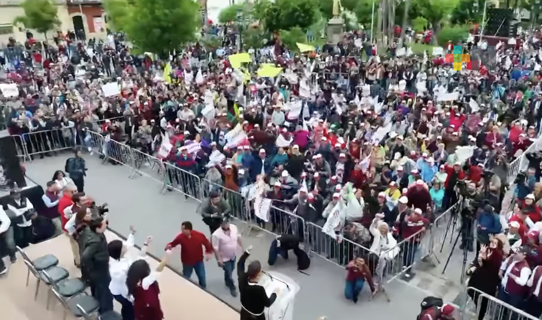 Deseo continuar garantizando el bienestar en Tamaulipas y en todo México: Claudia Sheinbaum